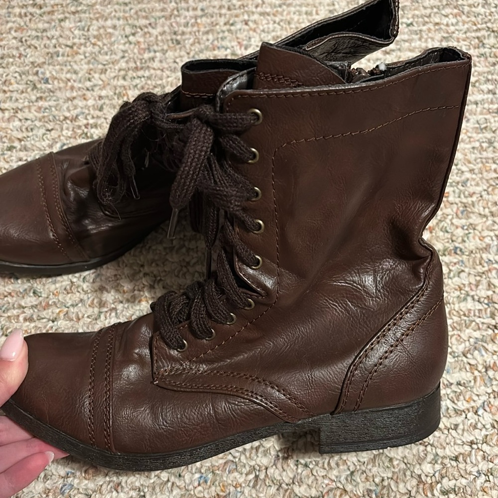 Brown Boots Size 9-New Condition